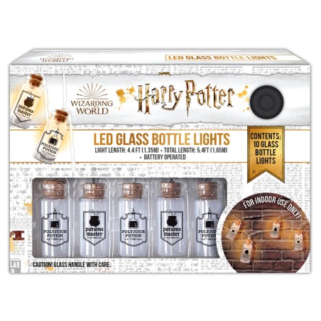 Girnalda luces LED pociones Harry Potter