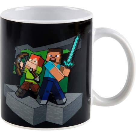 Taza Minecraft heat changing 325ml