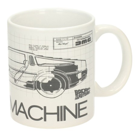 Taza Time Machine Regreso al Futuro