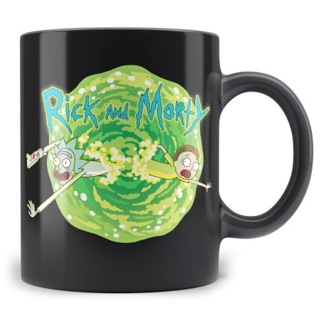 Taza Logo Rick and Morty