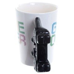 Taza asa 3D Mando Game Over