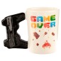 Taza asa 3D Mando Videojuego Pixel Game Over