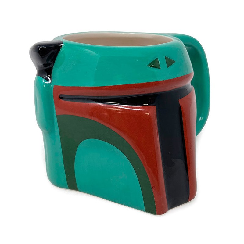 Taza 3D Boba Fett The Mandalorian Star Wars