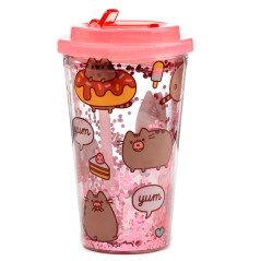 Vaso Gato Pusheen Gloton 500ml