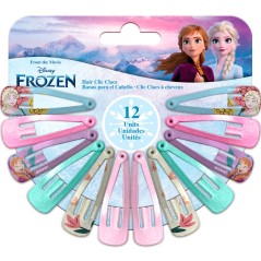 Blister 12 clips pelo Frozen Disney