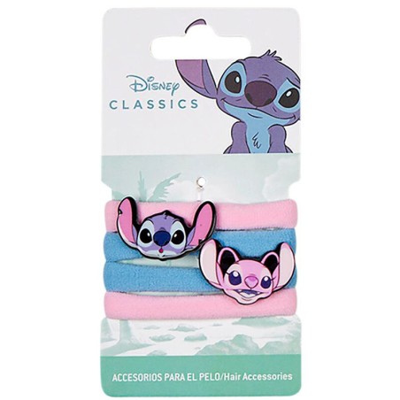 Blister 4 coleteros Stitch Disney