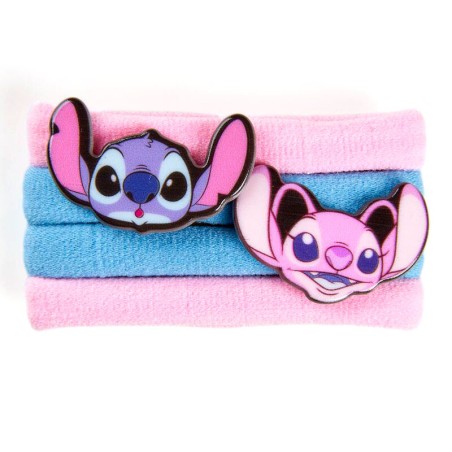 Blister 4 coleteros Stitch Disney