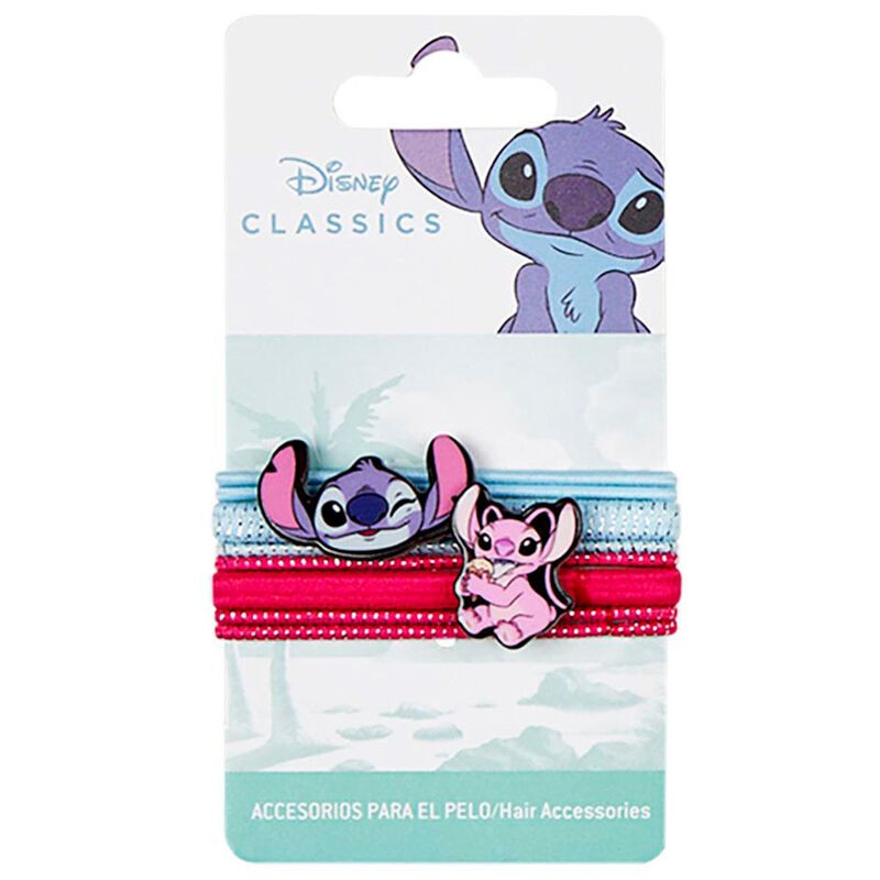 Blister 8 coleteros Stitch Disney