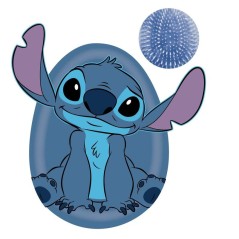 Cepillo pelo desenredante Stitch Disney