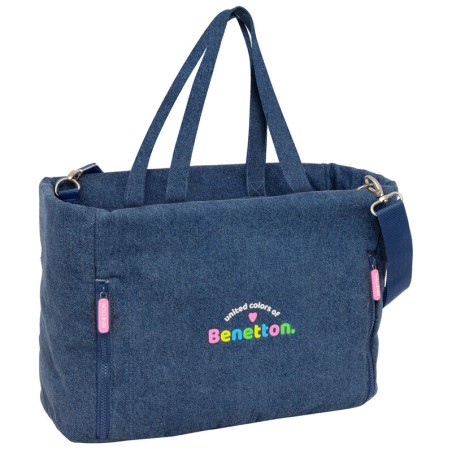 Bolso portatil Denim Benetton