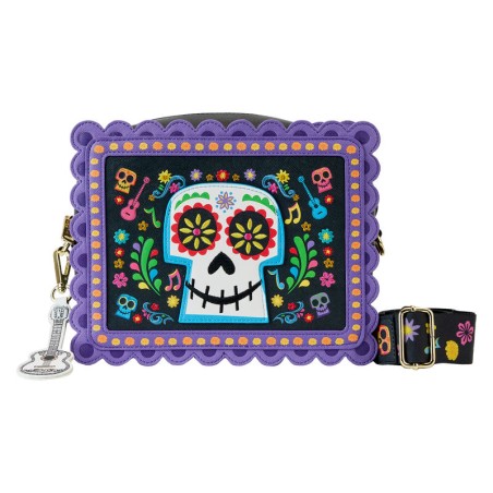 Bolso Miguel Calavera Floral Skull Coco Disney Loungefly