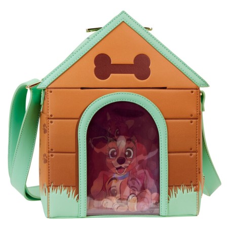 Bolso lenticular I Heart Dogs Dog House Disney Loungefly