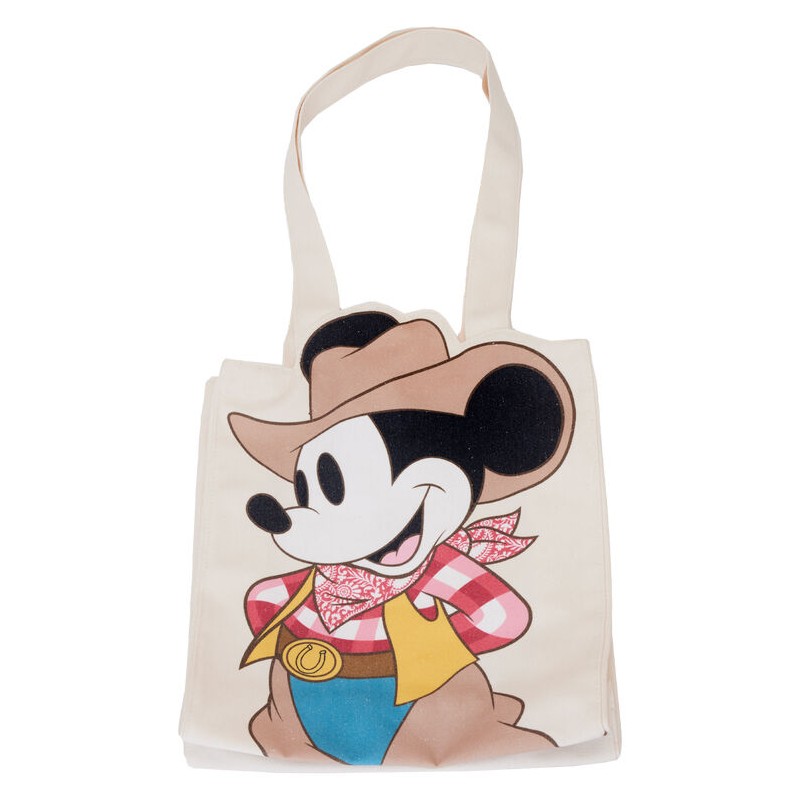 Bolsa shopping Western Mickey &38 Minnie Disney Loungefly