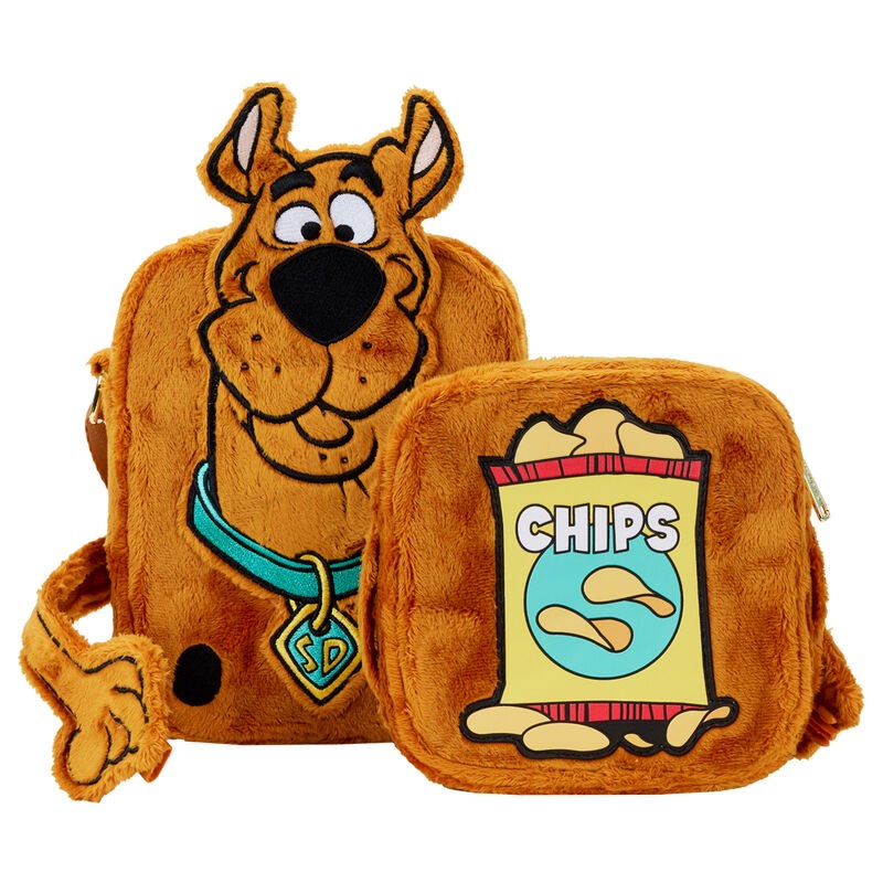 Bolso bandolera + monedero peluche Snacks Scooby-Doo Loungefly