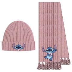 Set gorro y bufanda Stitch Disney