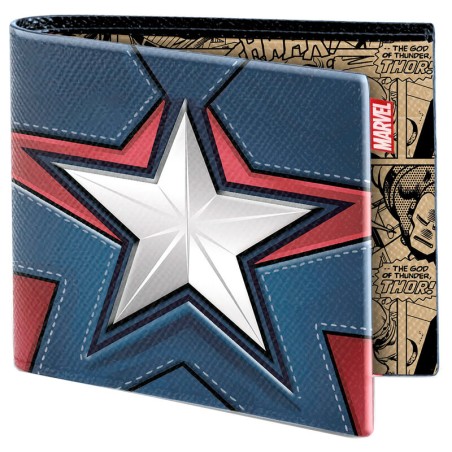 Cartera Courage Capitan America Marvel