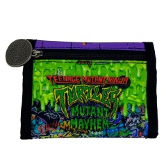 Blister cartera + llavero Mutant Mayhem Tortugas Ninja