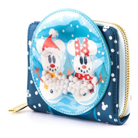 Cartera Mickey Minnie Snowman Disney Loungefly