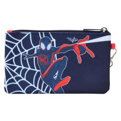 Cartera nylon Traje Miles Morales Spider-Verse Marvel Loungefly