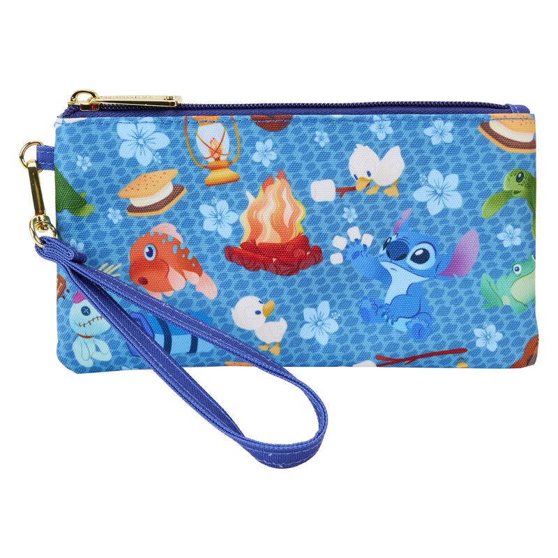 Cartera nylon Camping Cuties Stitch Disney Loungefly