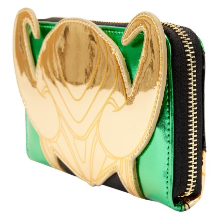 Cartera metallic Loki Marvel Loungefly