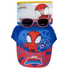 Set gorra + gafas sol Spidey Marvel