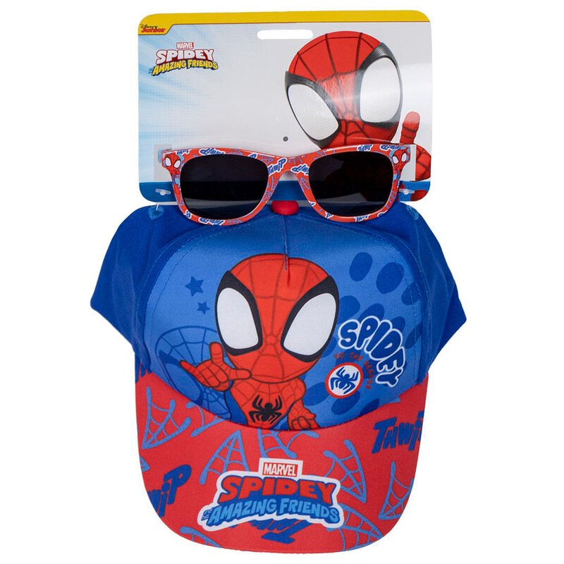 Set gorra + gafas sol Spidey Marvel