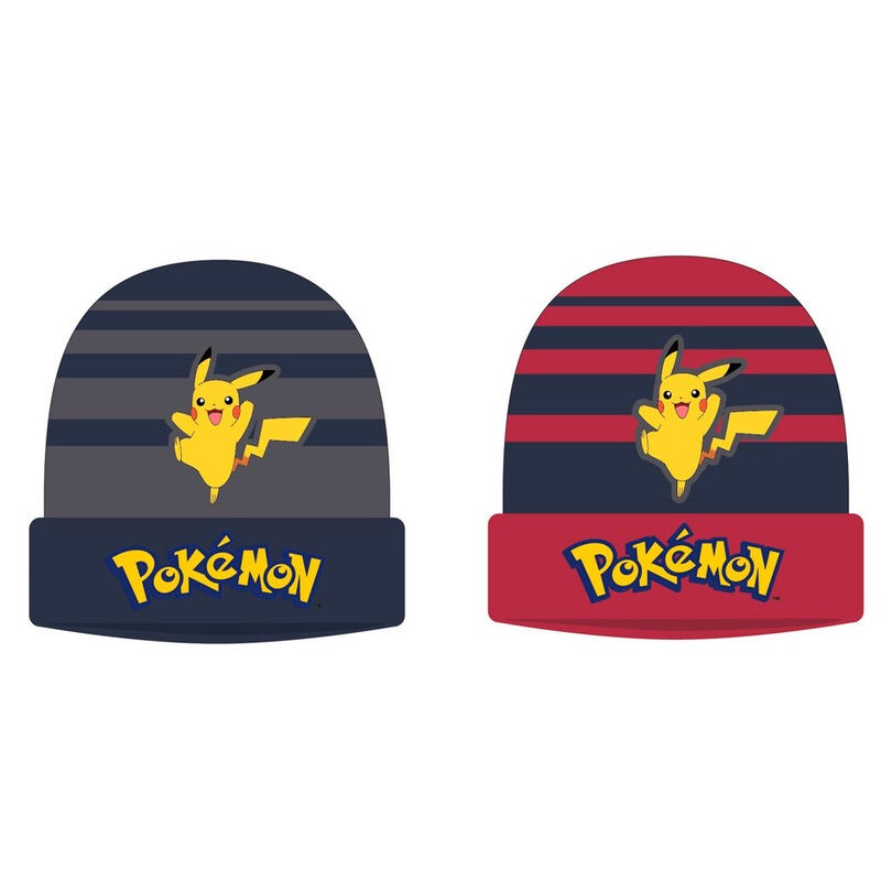 Gorro Pikachu Pokemon infantil surtido