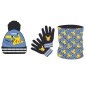 Conjunto gorro guantes braga cuello Pokemon