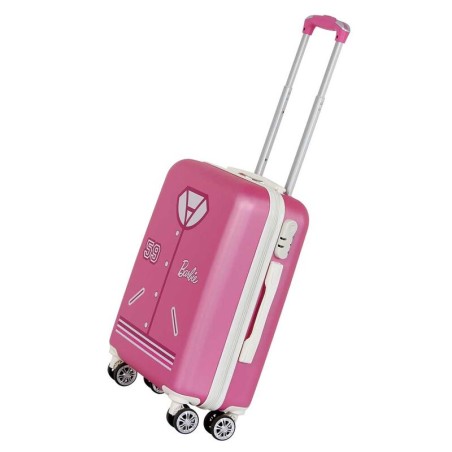 Maleta trolley ABS Varsity Barbie 4r 55cm