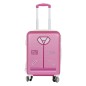 Maleta trolley ABS Varsity Barbie 4r 55cm