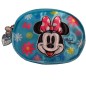 Monedero Pill Floral Blue Minnie Disney