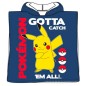 Poncho toalla Pikachu Pokemon microfibra