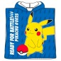 Poncho toalla Pikachu Pokemon microfibra