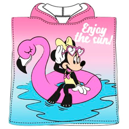 Poncho toalla Minnie Disney microfibra