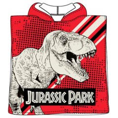 Poncho toalla Jurassic Park microfibra