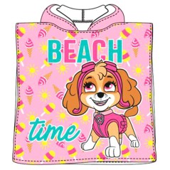 Poncho toalla Skye Patrulla Canina Paw Patrol microfibra