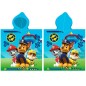 Poncho toalla Patrulla Canina Paw Patrol microfibra