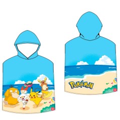 Poncho toalla Pokemon microfibra