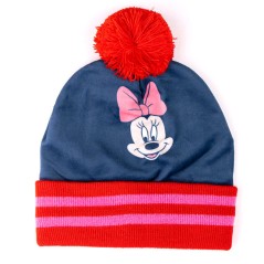 Conjunto gorro guantes braga cuello Minnie Disney