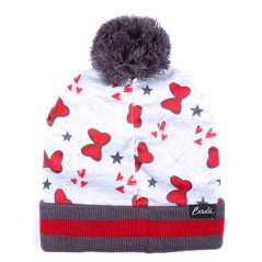 Conjunto gorro guantes braga cuello Minnie Disney