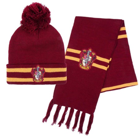 St gorro y bufanda Gryffindor Harry Potter