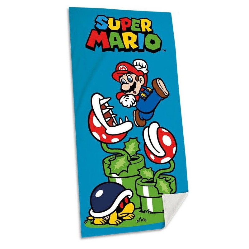 Toalla Super Mario Bros algodon