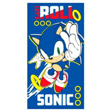 Toalla Sonic the Hedgehog microfibra