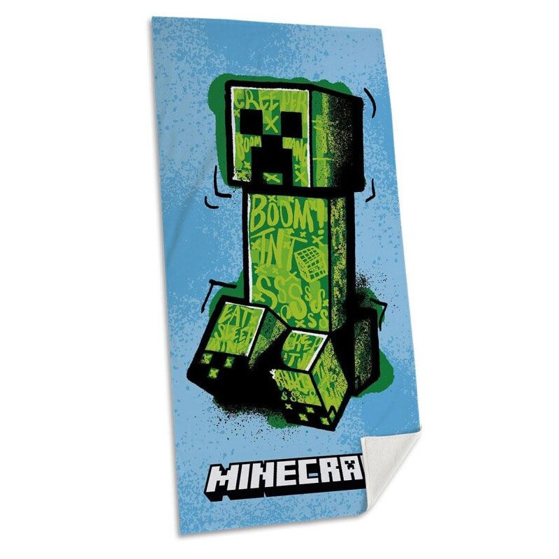 Toalla Minecraft algodon