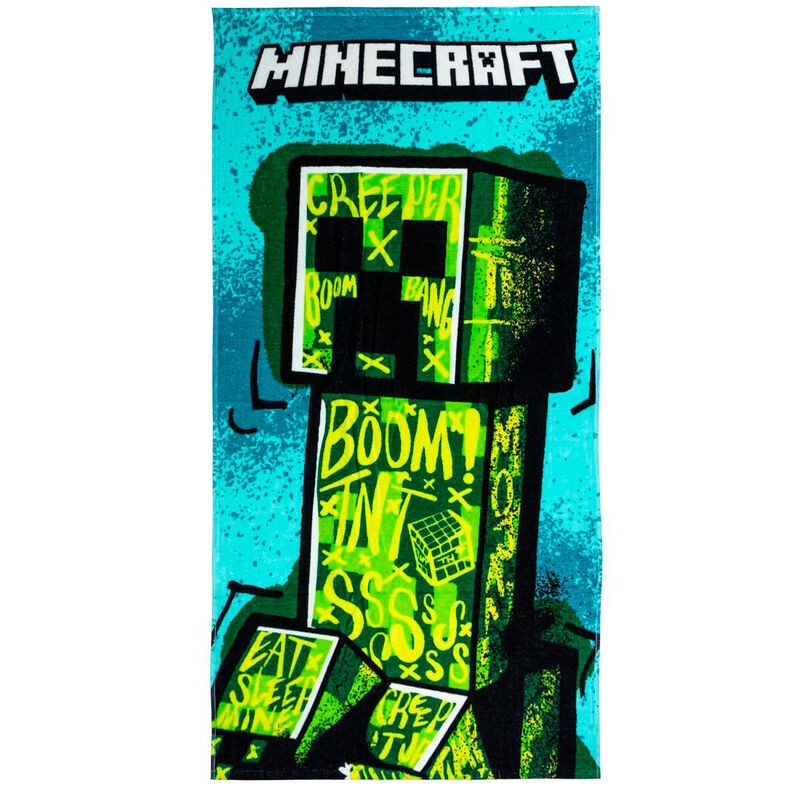 Toalla Minecraft algodon