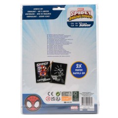 Set papeleria Scratch Art Spiderman Marvel