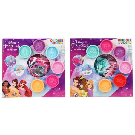 Set manualidades plastilina + moldes Princesas Disney surtido