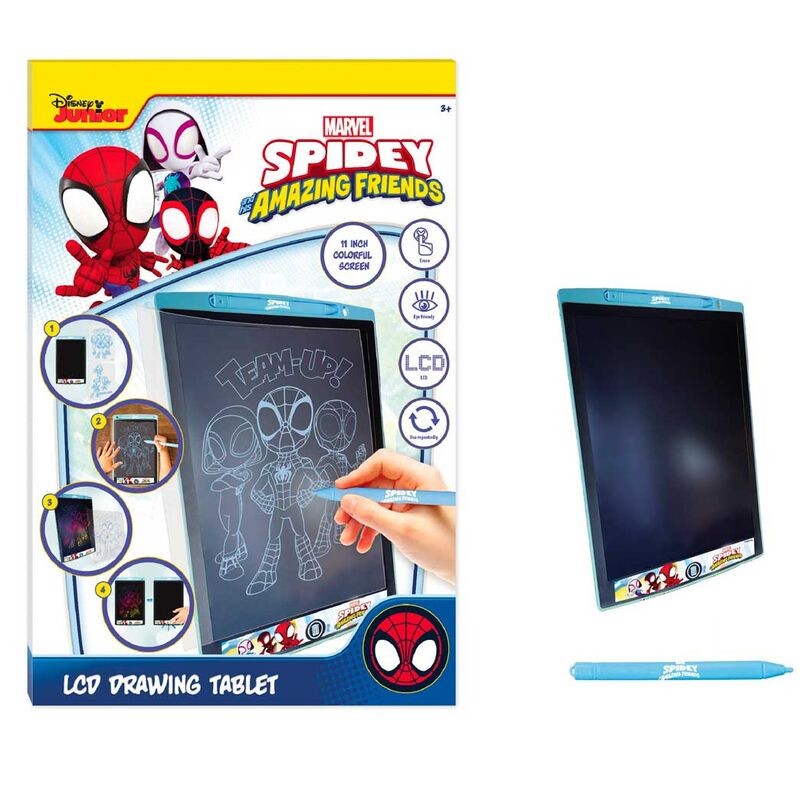 Tablet dibujo LCD Spiderman Marvel