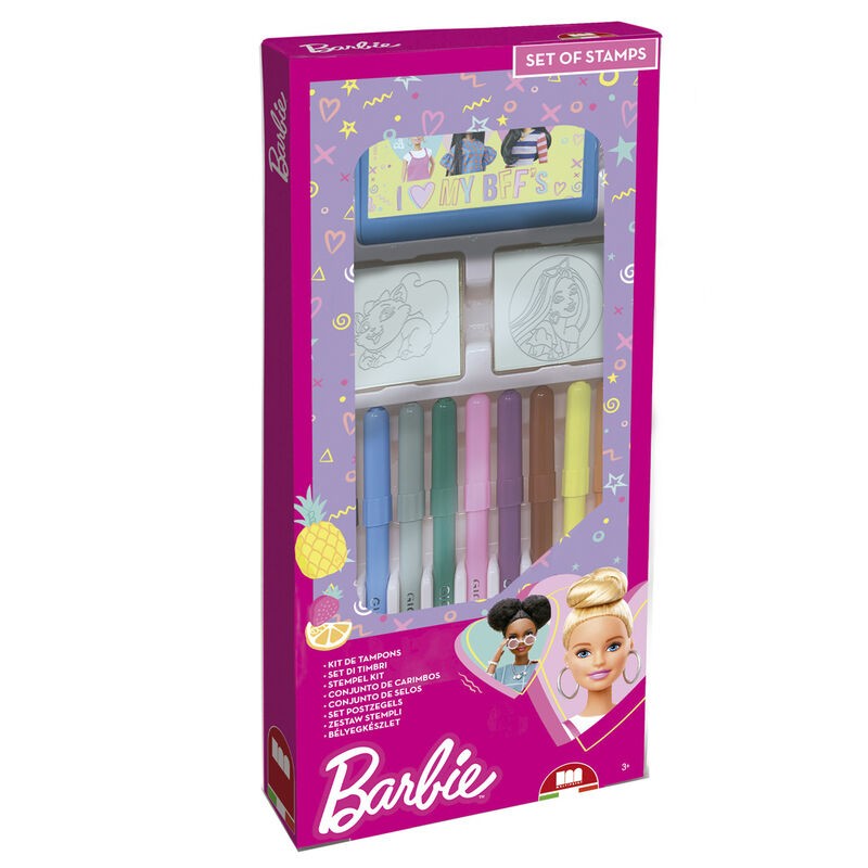 Blister papeleria Barbie 13pzs